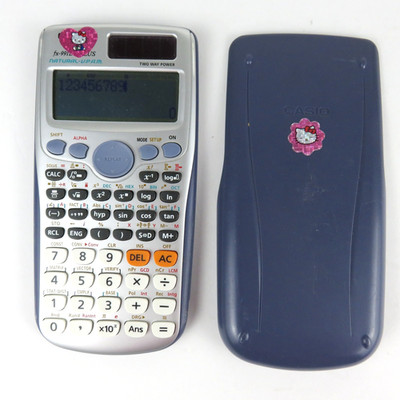 Working   Casio-Taschenrechner FX-991DE Plus Hello Kitty Sticker