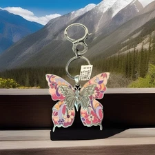 Brighton WINGFIELD Butterfly Handbag Fob NWT  E18230 List $68