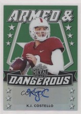 2021 Leaf Metal Draft Green Rainbow 1/10 KJ Costello #AD-KJC Auto v7j