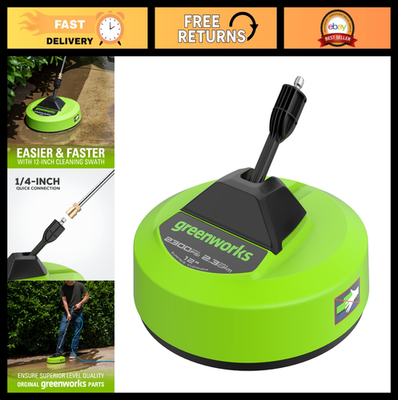 #ad 12quot; Surface Cleaner Attachment for Pressure Washer High Performance Cleaning T $43.99