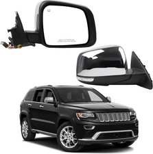 Right Passenger Side View Mirror Compatible with 2011-2018 Jeep Grand Cherokee D