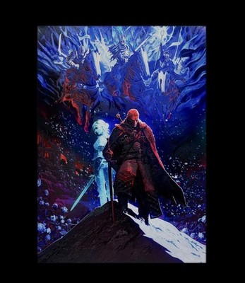 The Wild Hunt Ultra Limited Edition Displate | The Witcher 3 X/500