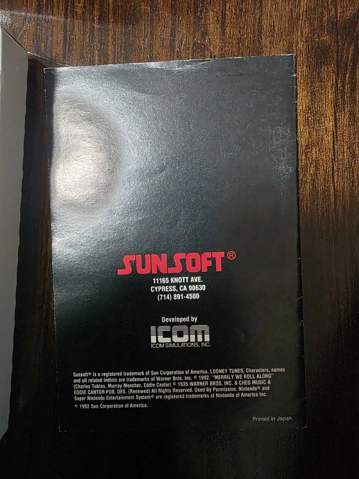 Road Runner's Death Valley Rally (SNES, 1992) CIB w/Manual Tested/Working! - Image 3 of 3