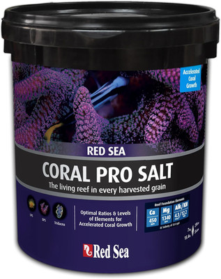 Coral Pro Reef Salt Mix Small Bucket - Makes 55 Gallons Complete Marine Saltwate
