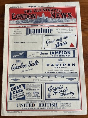 THE ILLUSTRATED LONDON NEWS 1941 U-Boat Spitzbergen Leningrad Firth-Brown Works