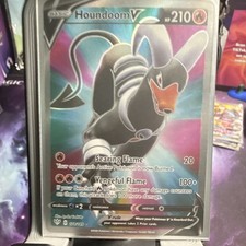 Pokemon TCG Houndoom V 178/189 Swsh03: Darkness Ablaze Full Art Holo UR on eBay