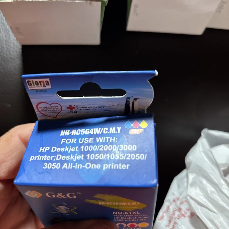 Lote de 6 cartuchos de impresora de tinta 61XL sin abrir Foto 4 de 4