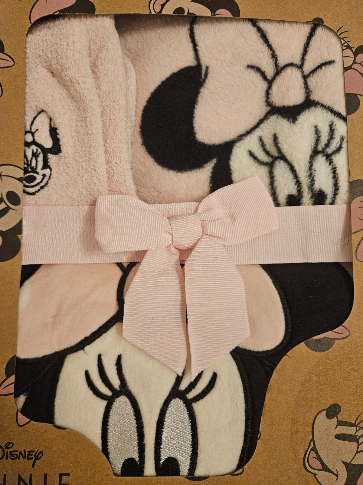 Disney MINNIE MOUSE Ladies Fleece Pyjama Socks Boxed Women Character PJ L 14-16