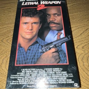 Warner Bros. Lethal Weapon 2 VHS NTSC Action Crime 1989 Gibson Glover