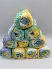 Papatya Sundae Shades of colour Yarn 10x100g Ball Microfiber Acrylic -01