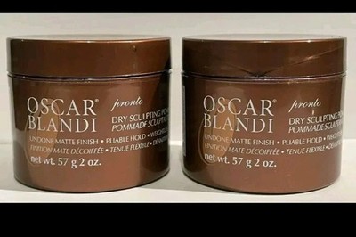 Lot Of 2 Oscar Blandi Pronto Dry Sculpting Pomade - 2 oz each - Insert Sealed