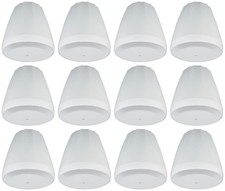 12 JBL Control 64P/T 4" 30w Commercial 70v Hanging Pendant Speakers C64P/T-WH