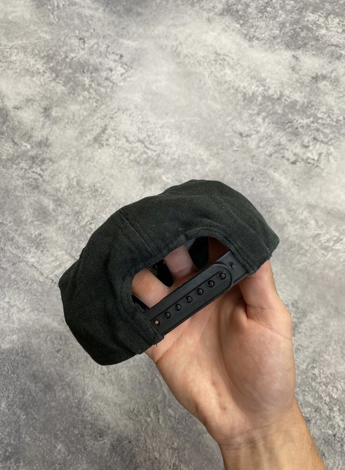 Винтажные джинсы Armani 2000-х Y2K темно-синий размер II / средний / регулируемый бейсбольная кепка - Изображение 4 из 4