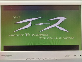 Victor Music Ys II Famicom Game Cartridge