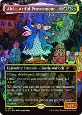 MTG FOIL Alela, Artful Provocateur Secret Lair 1630 Borderless  - Secret Lair