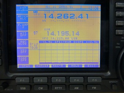 Nice, Working Icom IC-756 Transceiver with Computer Mod