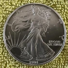 1991 Silver Eagle Coin Auction -  Low Mintage Year! BU Gem!!