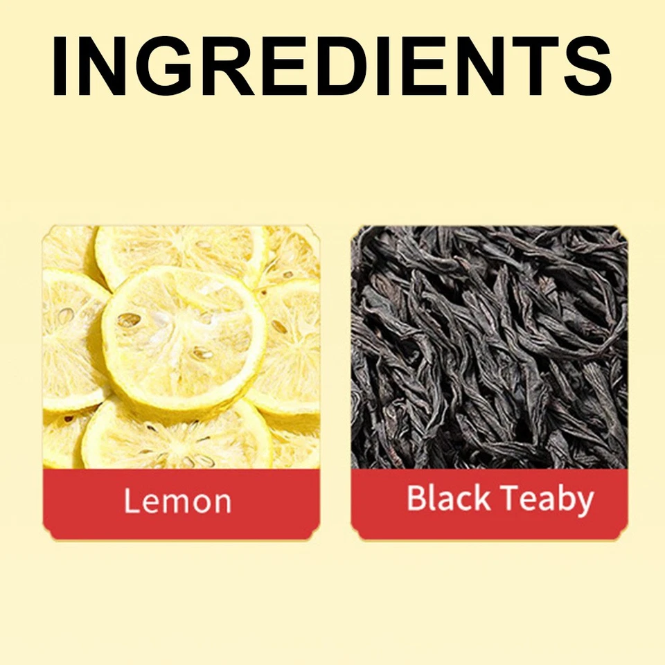 Zitronen Schwarztee Tee Erfrischend Und Reinigend FüLlt Vitamin C Speicher Auf - Bild 2 von 4