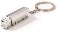 Truck HGV Articulated Lorry Lucky Keyring Keychain Metal Semi Miniature HGV