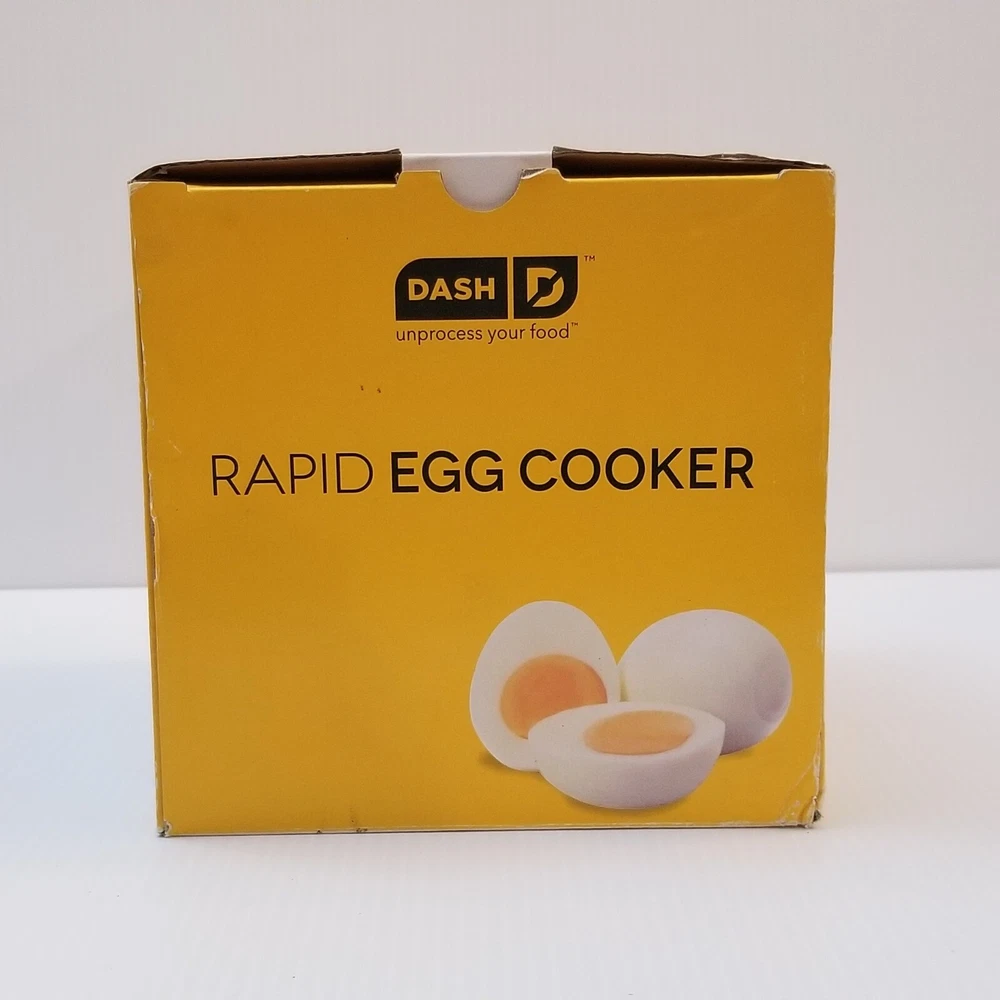 Dash Rapid Electric Egg Cooker for 6 Eggs – Hard Boil Poach Scramble