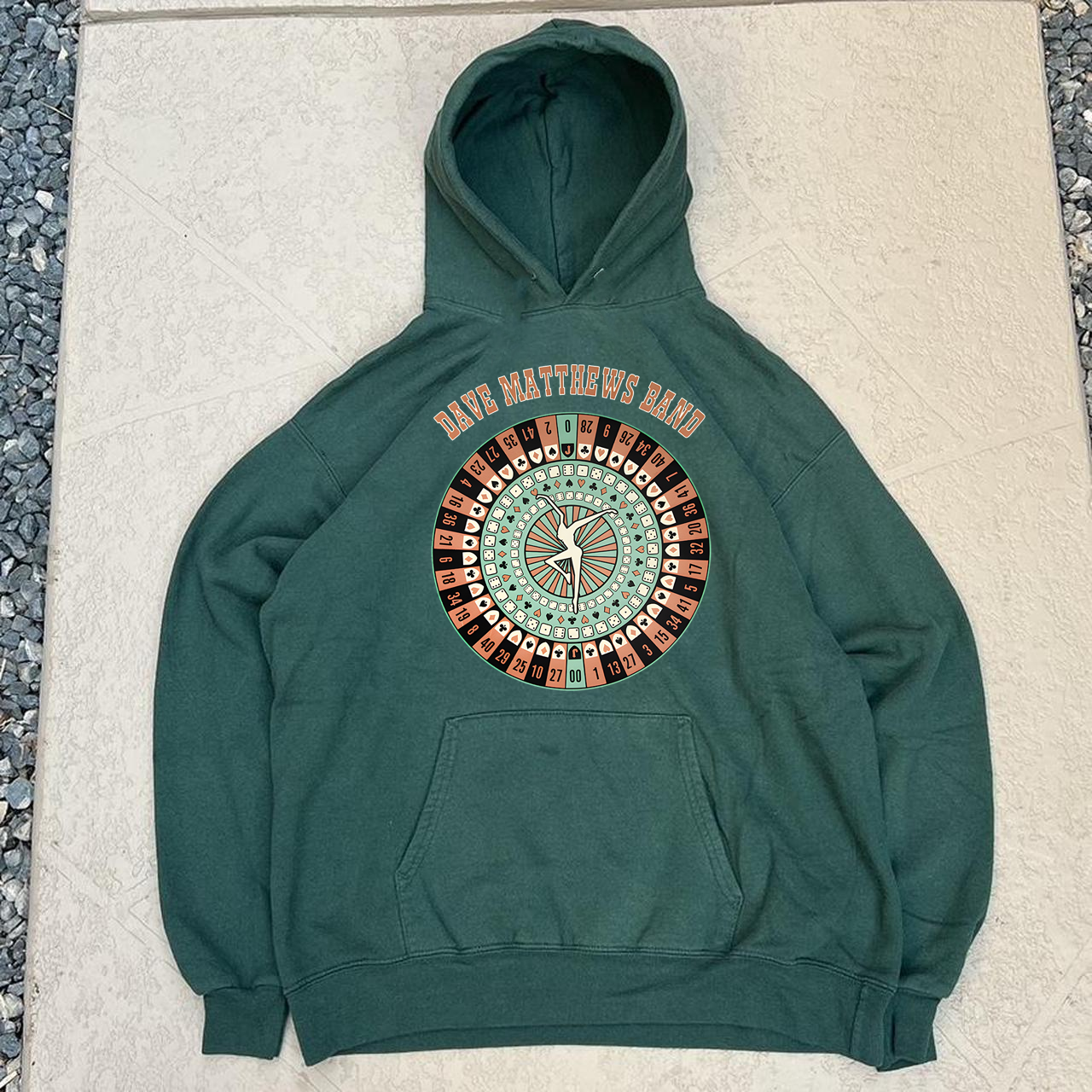 Dave Matthews Band Tour Collection Gift For Fan S to 3XL Green Hoodie GC2586-image