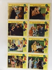 For Love or Money 1963 Lobby Card Set w/ Kirk Douglas, Julie Newmar & Gig Young