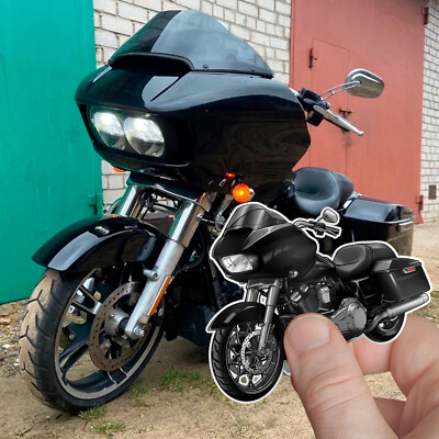Harley-Davidson Road Glide FLTRX 2015-2026 Stickers - Set of 3 KissCut Decals