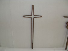 KRZYŻ Z BRĄZU OTWARTY WEWNĄTRZ 60x22cm