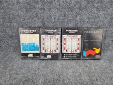 Foreigner - Agent Provocateur / Records / 4- Vintage Cassette Tape Lot of 4