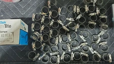 NEW 50x WITTEK SureTite Clamps 6 HS Hex 3/8-1/2" Hoses, Hose Pipe Clamp 1/2 Inch