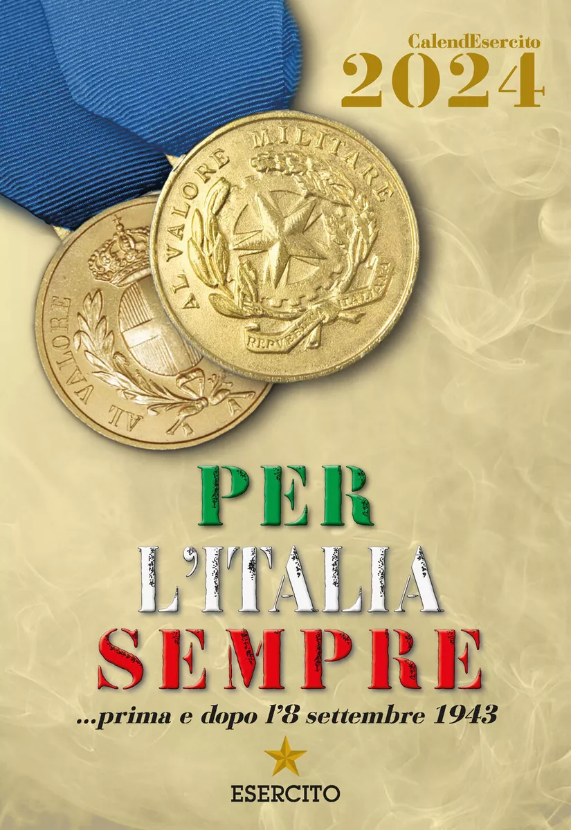 Esercito Italiano. Calendario da muro 2024. Per l'Italia sempre prima  e