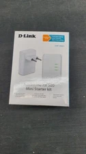D-Link DHP-309AV PowerLine AV 500 Mini Starter Kit New