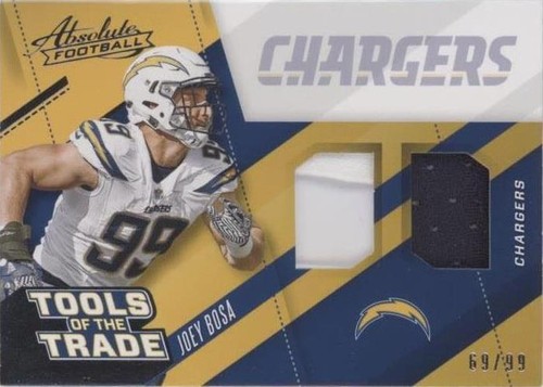 qb 2017 vol.1〜5 2017 Panini Absolute Tools of the Trade Quad 05/49 Joey Bosa | eBay