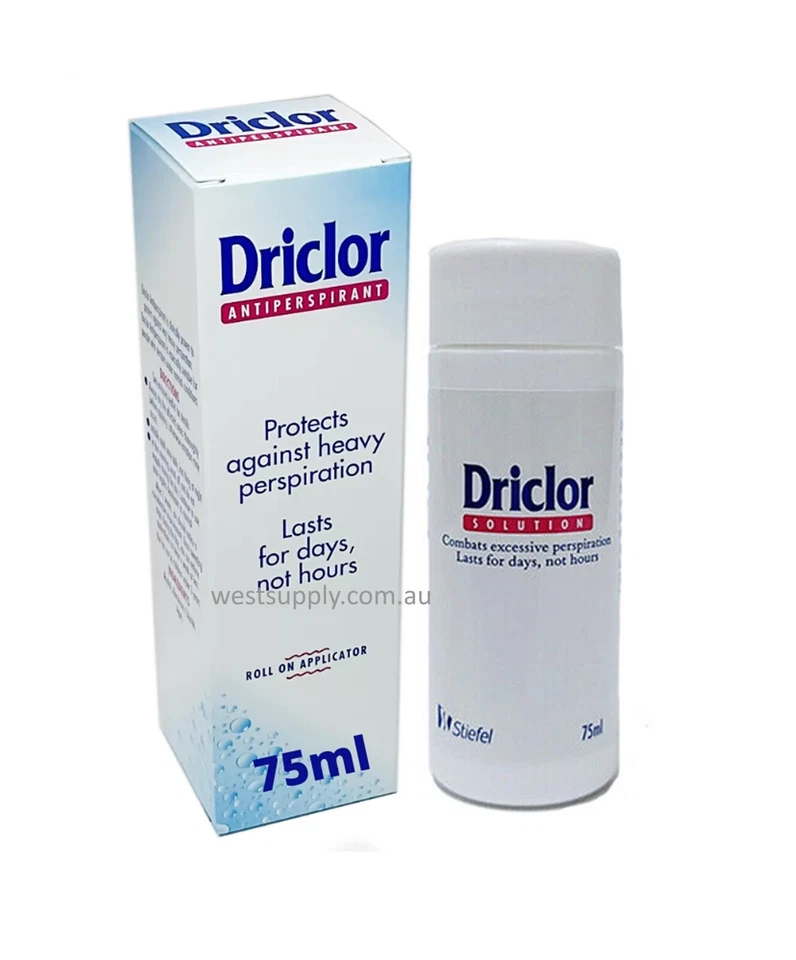NEW SIZE Driclor Antiperspirant Roll On 75ml SAME AS DRICLOR 60ML/20ML FREE SHIP - image 2 of 2