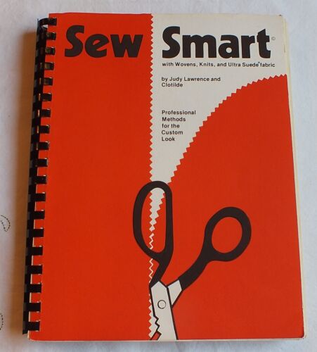 1983 Sew Smart with Wovens Knits and Ultra Suede Fabric with pattern 272 pages - Picture 1 of 6