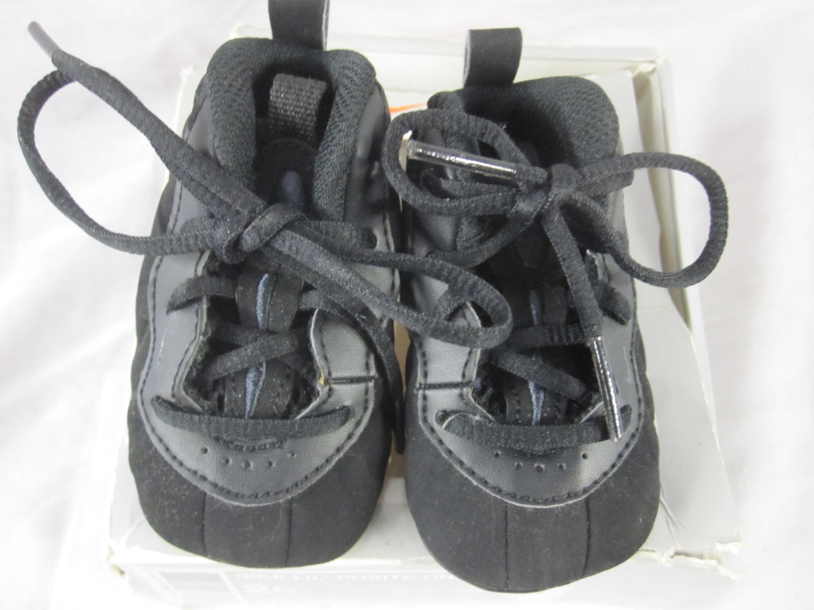 PONY Scarpe con culla Nike Little Posite One uomo 2C nere sintetiche mid top 644790 003