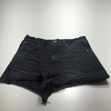 Abercrombie  Fitch Jean Shorts Womens 28/6 The 90's Relaxed Cut Off High Rise