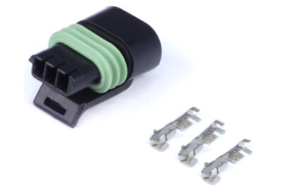 Haltech ECU Stecker und Stifte nur Delphi 3 Pin einreihiger flacher Spulenstecker