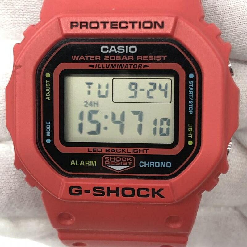 Used G-Shock Dw-5600Ep-4Jf Casio G-Jock Red 66 | eBay