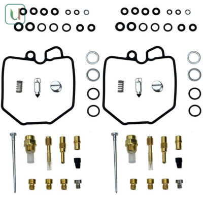 Complete Carburetor Rebuild Kit (2 Kits) For 1978-1979 Honda CX500, CX500C, CX500D