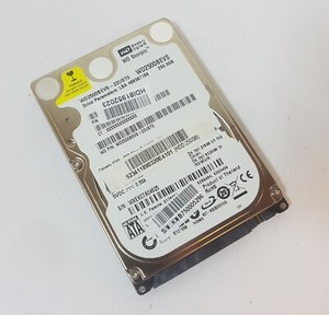 250GB Western Digital WD2500BEVS-22UST0 SATA 2,5" Notebook Festplatte