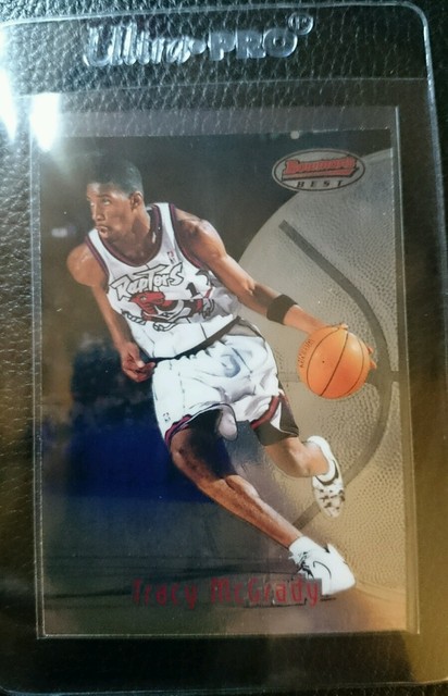 1997 BOWMANS BEST 111 TRACY McGRADY ROOKIE CARD RC TORONTO RAPTORS GEM 