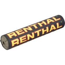RENTHAL VINTAGE SX MX 10" BLACK / RED / YELLOW BAR PAD P355