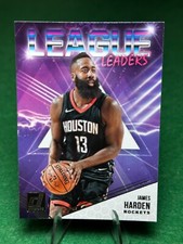 2018-19 Panini Donruss League Leaders #1 James Harden Houston Rockets Basketball