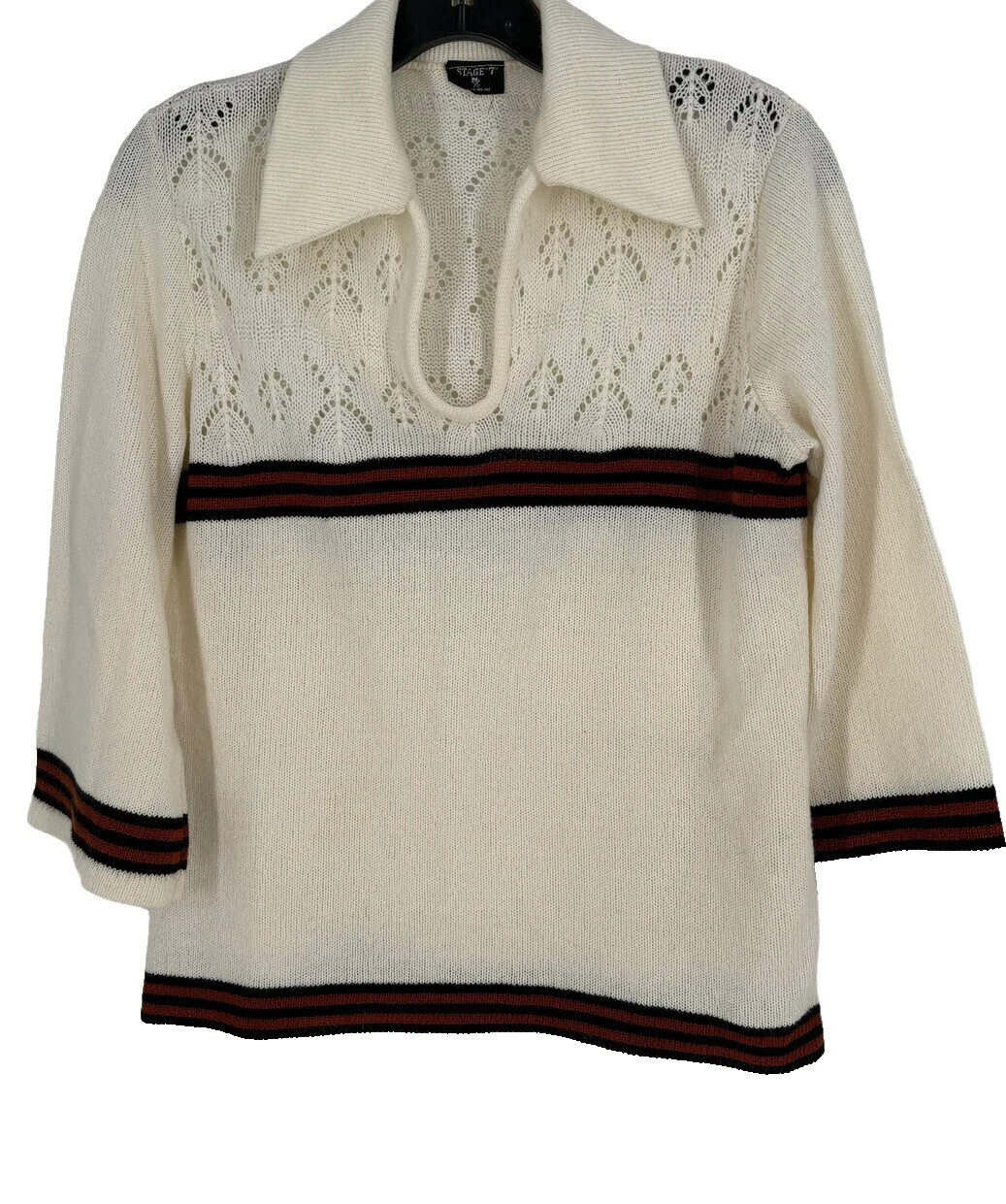 Mod/GoGo Polyester Vintage Sweaters for Women