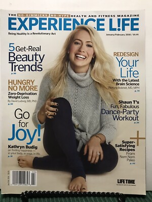 Experience Life Beauty Trends Redesign Your Life Jan/Feb 2016 FREE SHIPPING JB