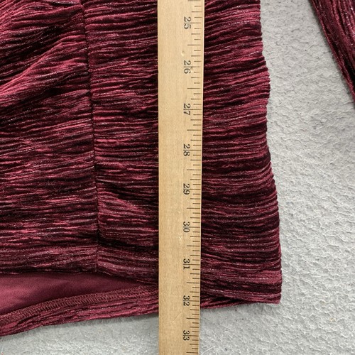 NWT Lulu’s Women's XL Sweet Heart Velvet Ruched Long Sleeve Mini Bodycon Dress - Picture 5 of 14