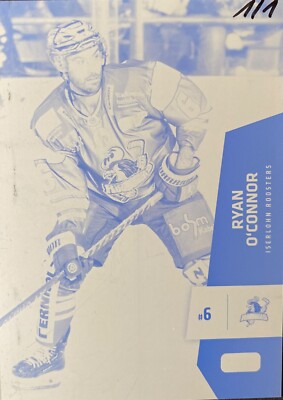 DEL 22/23 Pressplate, Basecard 178, Ryan O'Connor (Iserlohn)