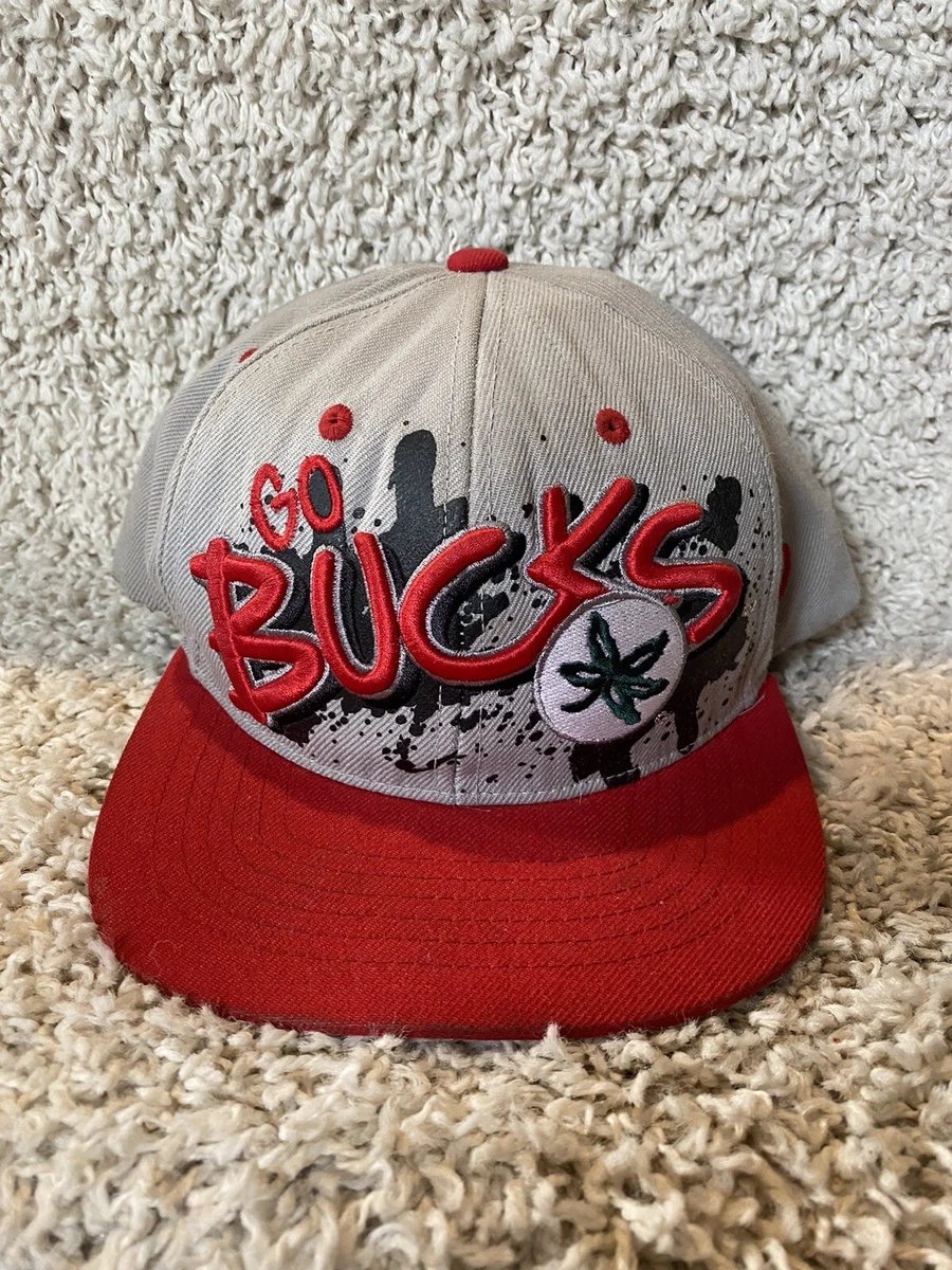 Ohio state buckeyes hat cap snapback adult one size flat bill