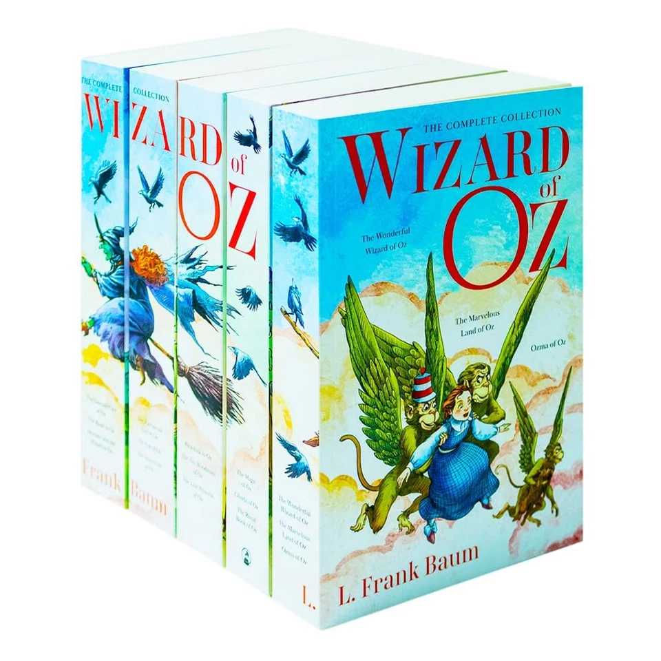 The Complete Collection Wizard of OZ Series 15 Books Collection Box Set By L. Fr Foto 3 de 3